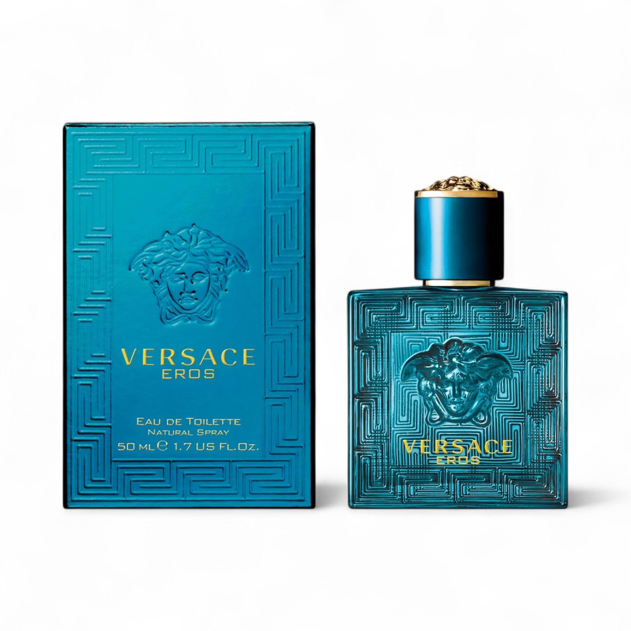VERSACE Eau de Toilette 50ml 青 Versace Men's Eros Eau de Toilette – Bouchards