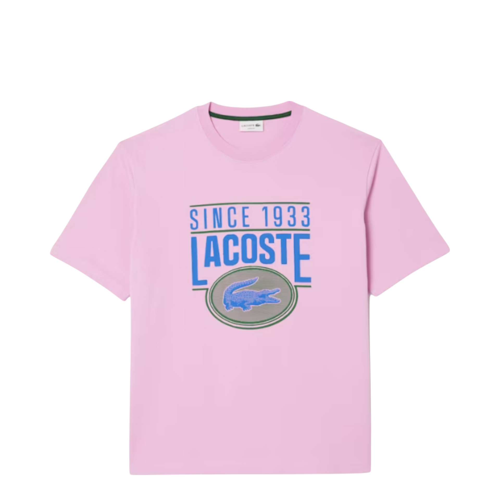 Lacoste Men's Loose Fit Cotton Jersey Print T-Shirt – Bouchards