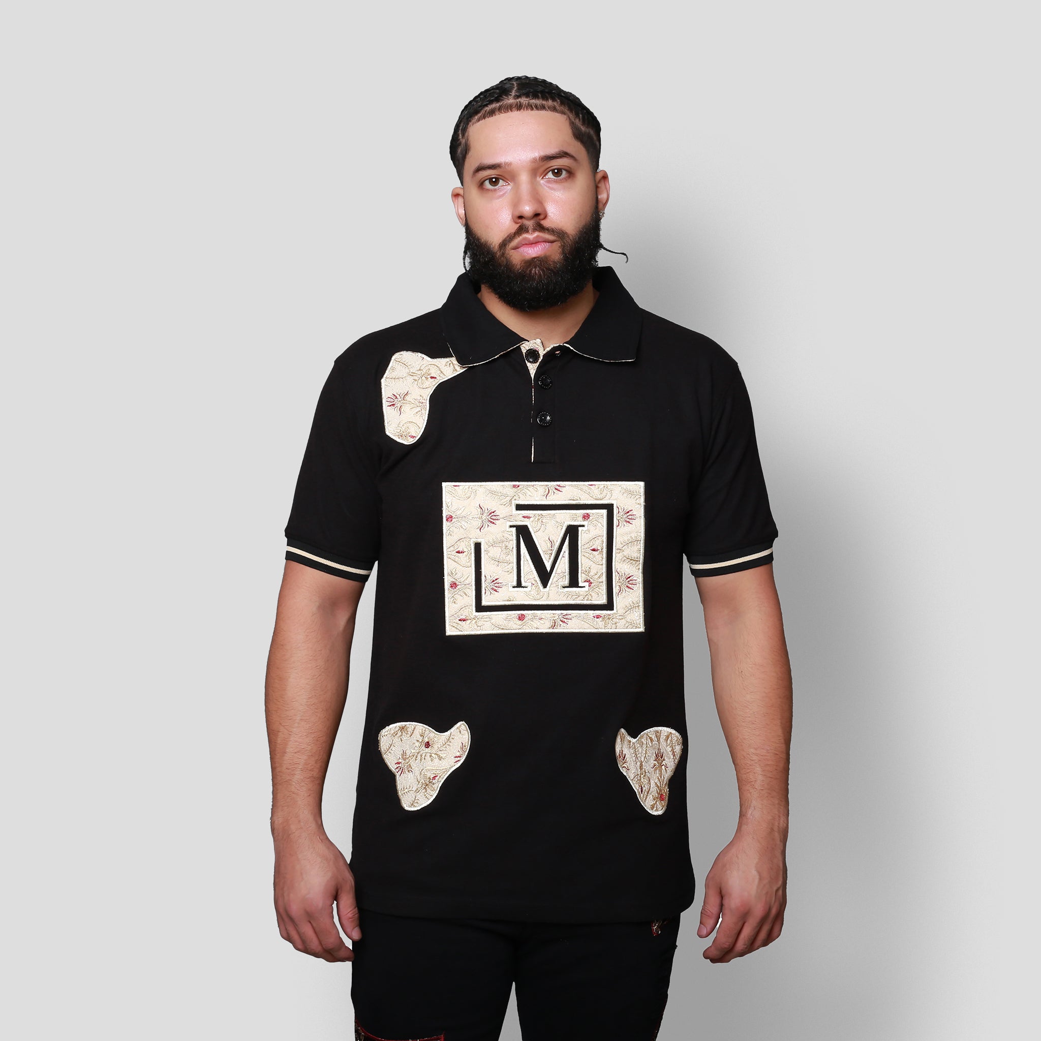 MDB Brand Men's Tapestry Polo Shirt – Bouchards