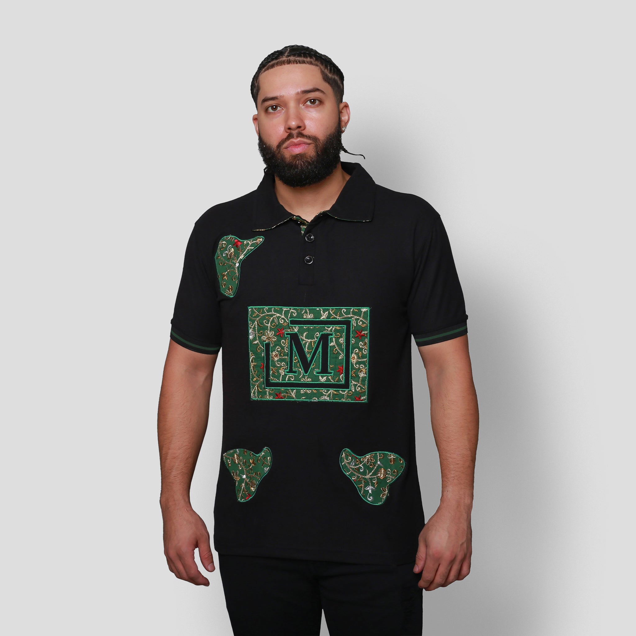 MDB Brand Men's Tapestry Polo Shirt – Bouchards