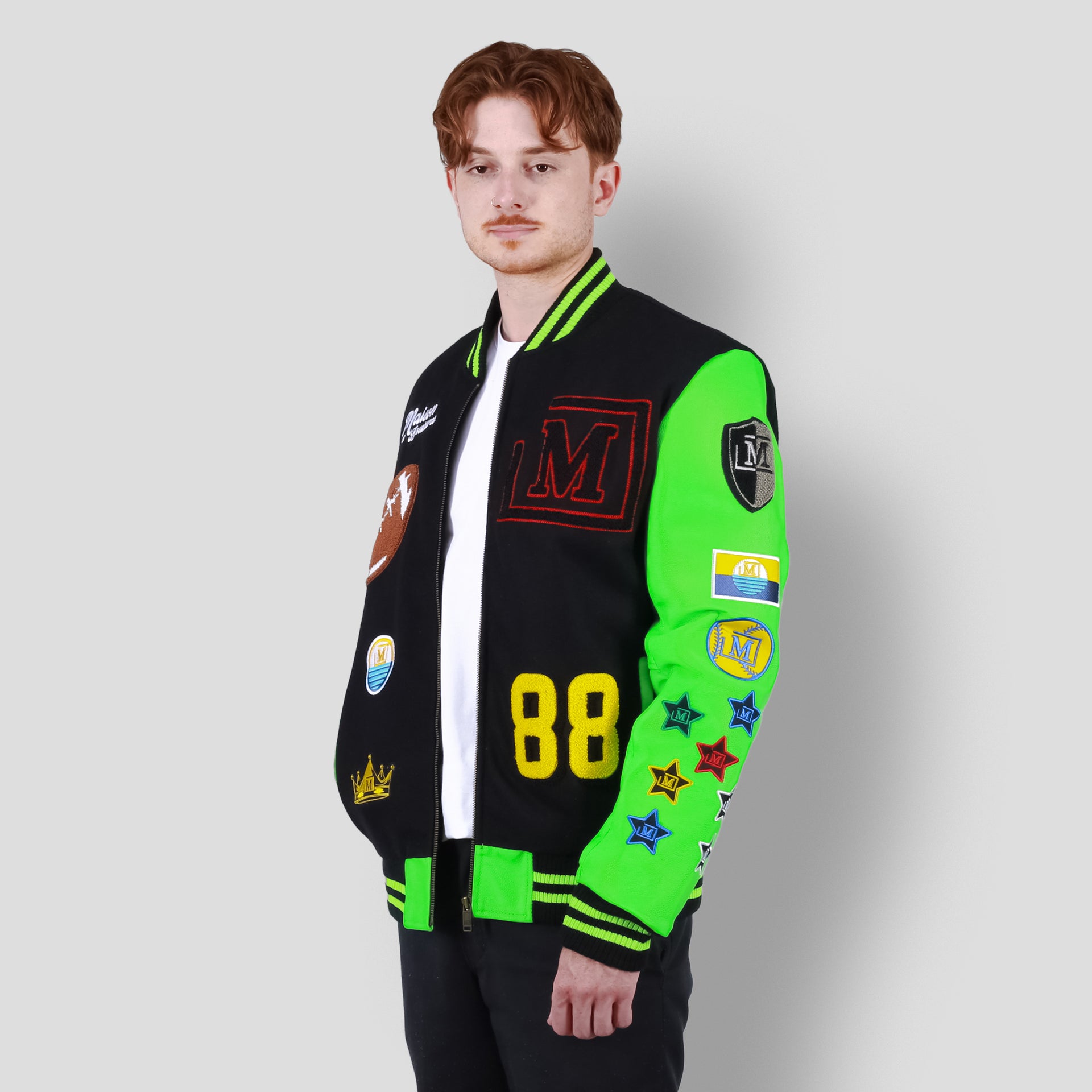 MDB Brand Men's Letterman Jacket – Bouchards - Main Image