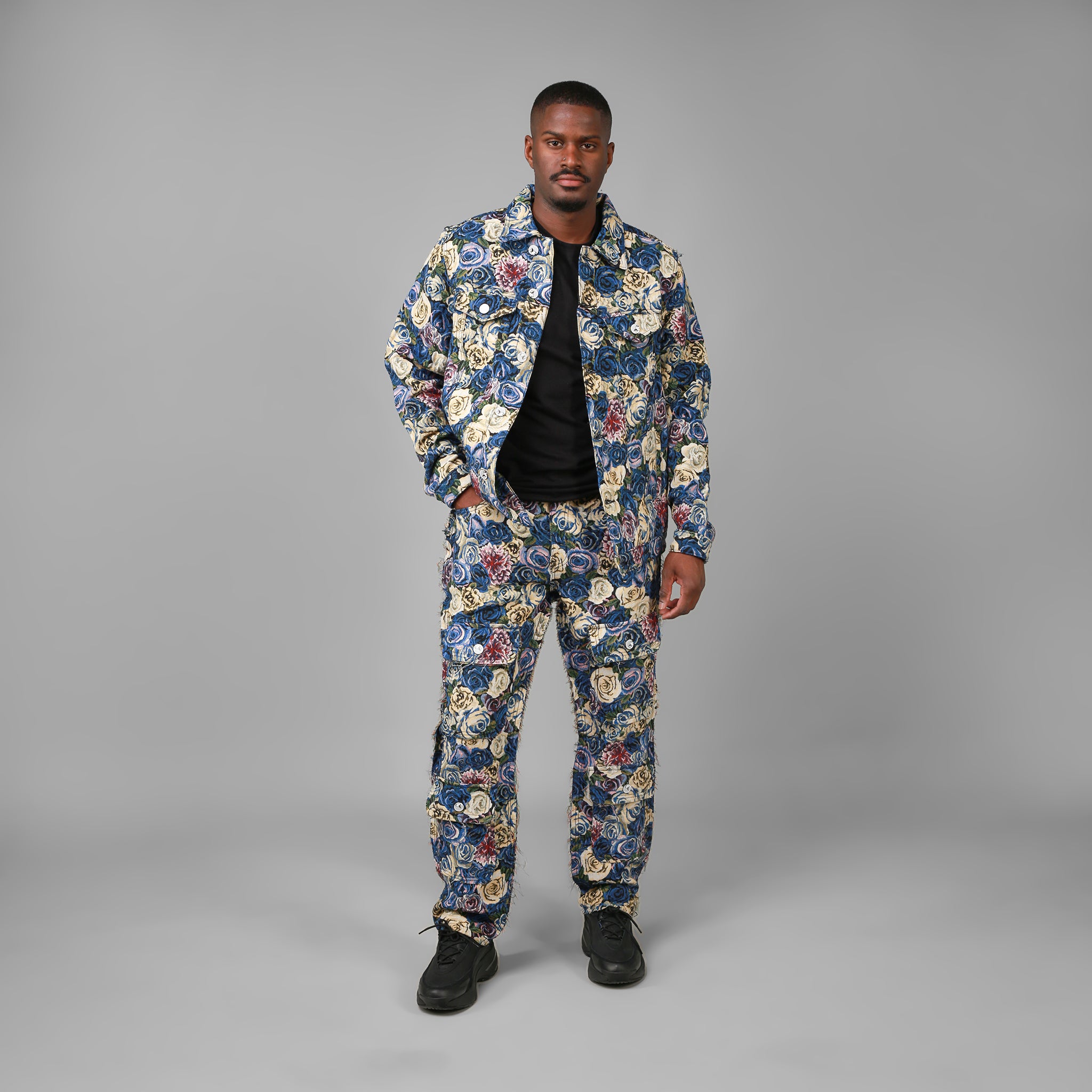 Hidden Treasures Men's Floral Jacquard Jacket – Bouchards