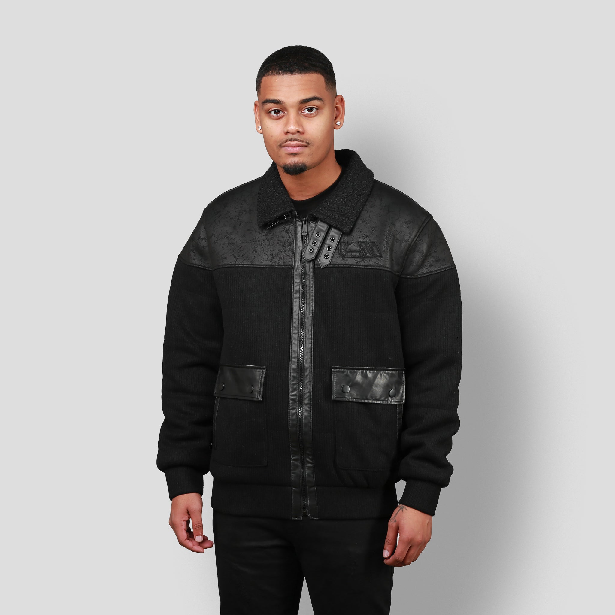 Hidden Treasures Men's Knit Sherpa Jacket – Bouchards