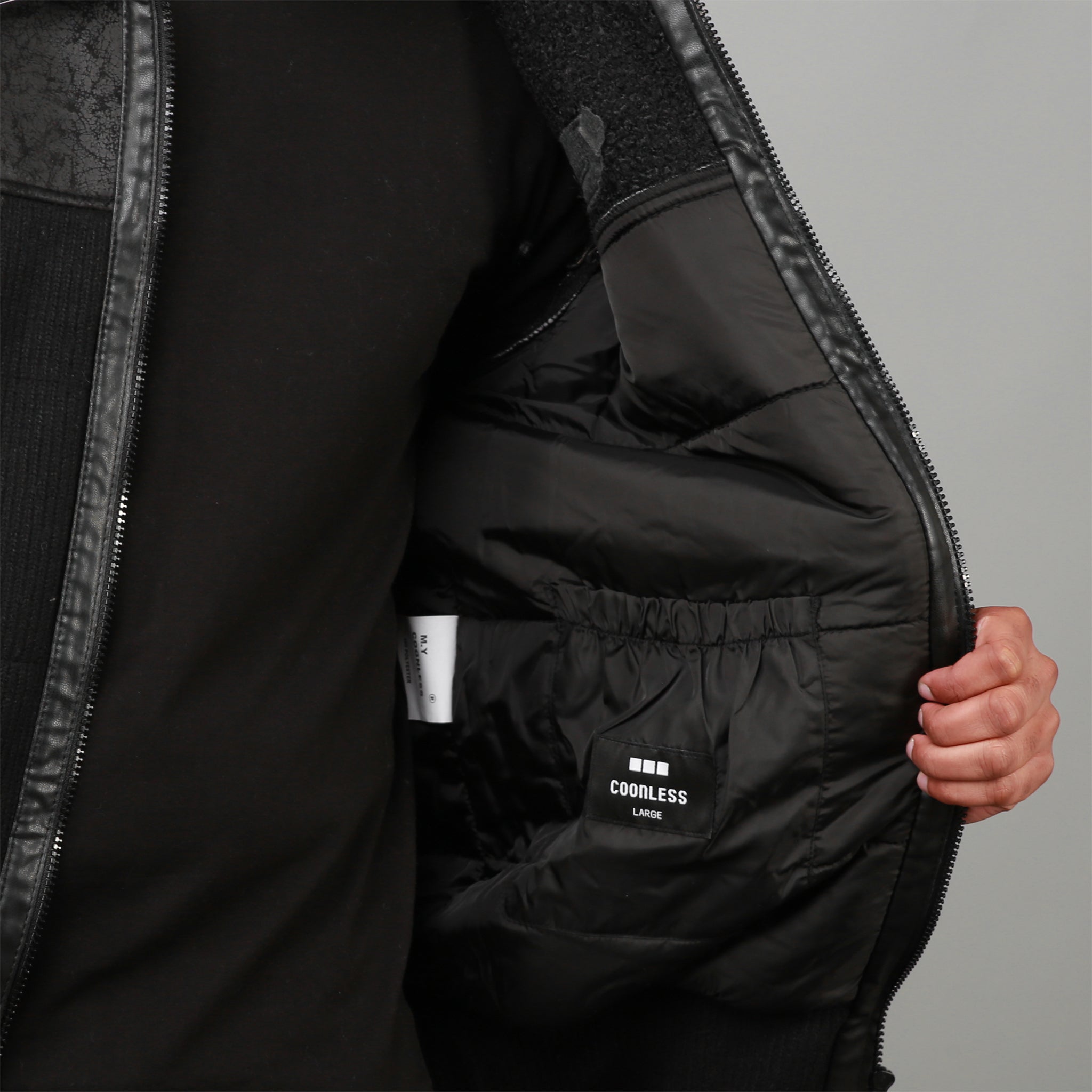 Hidden Treasures Men's Knit Sherpa Jacket – Bouchards