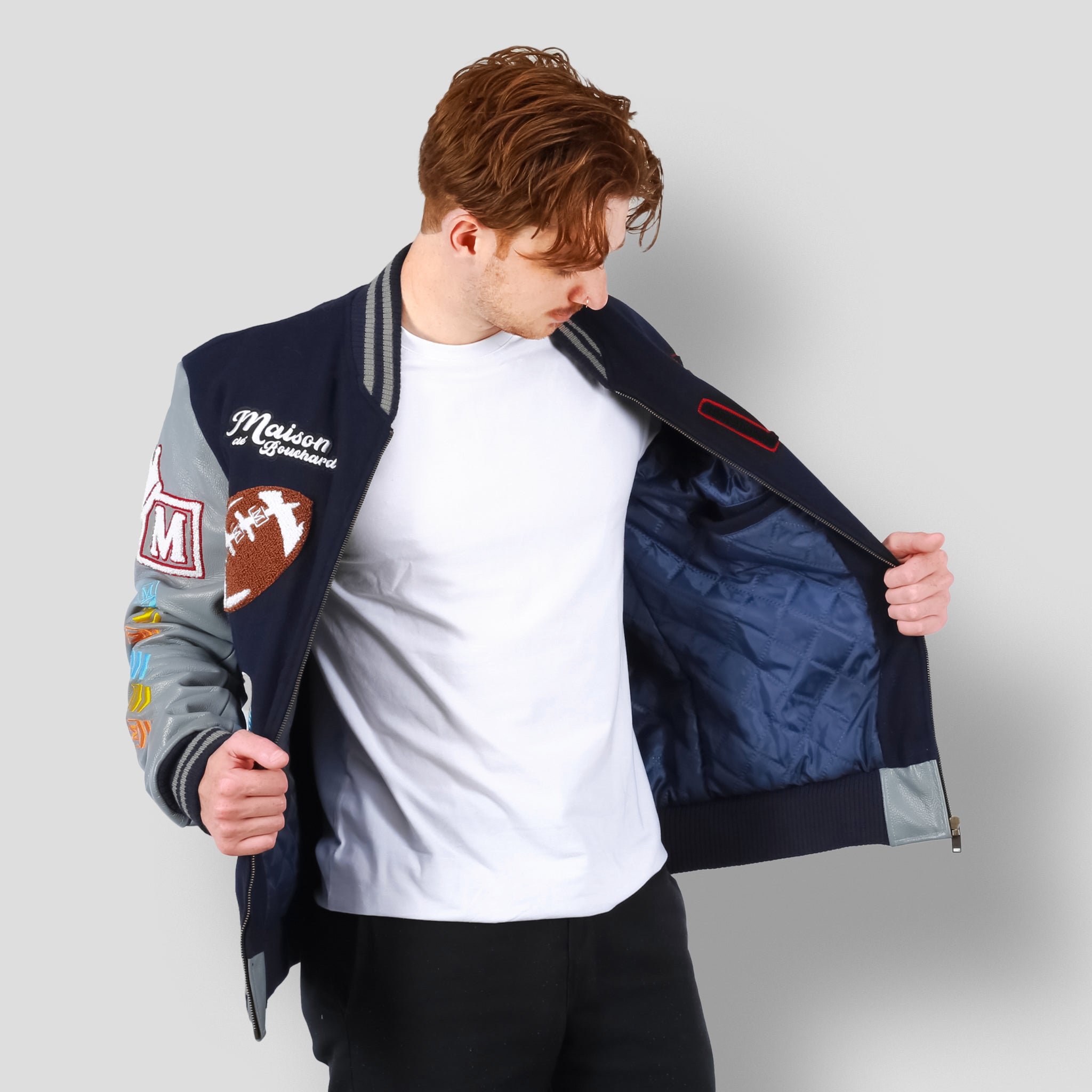 MDB Brand Men's Letterman Jacket – Bouchards