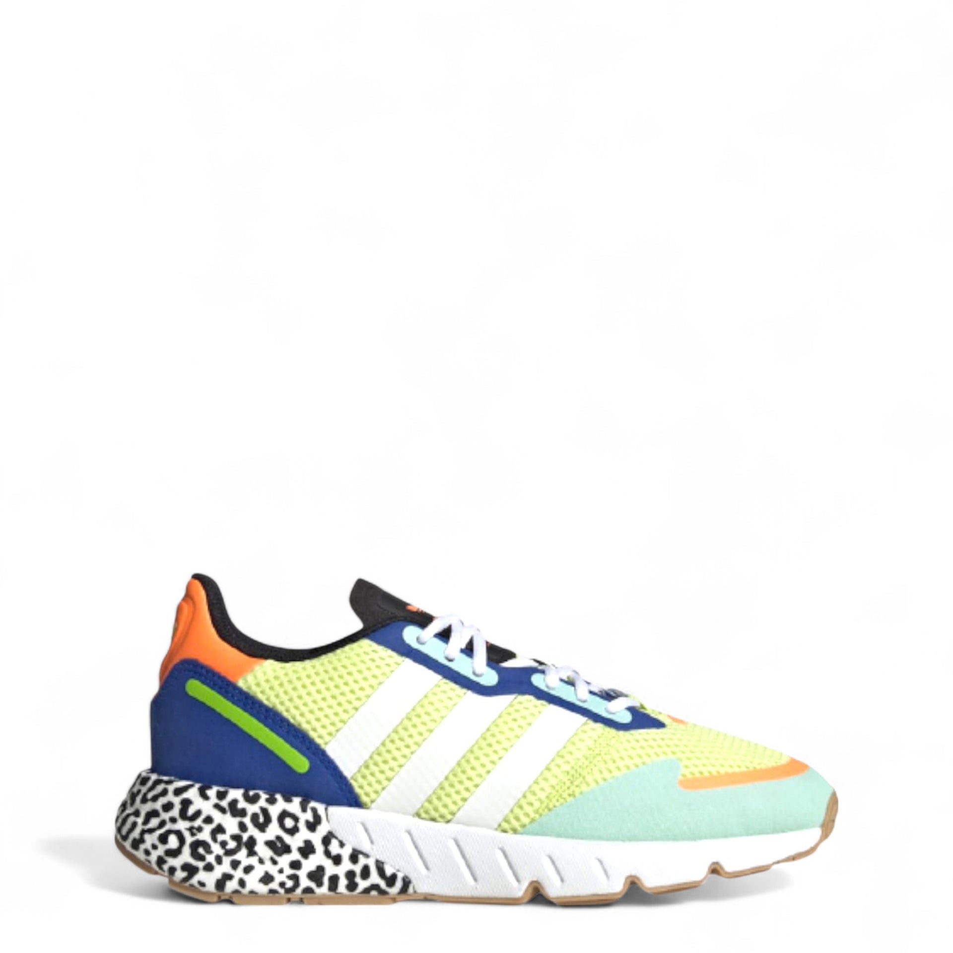 adidas ZX 1K Boost Yellow/White Grade School Boys' Shoes, Size: 4