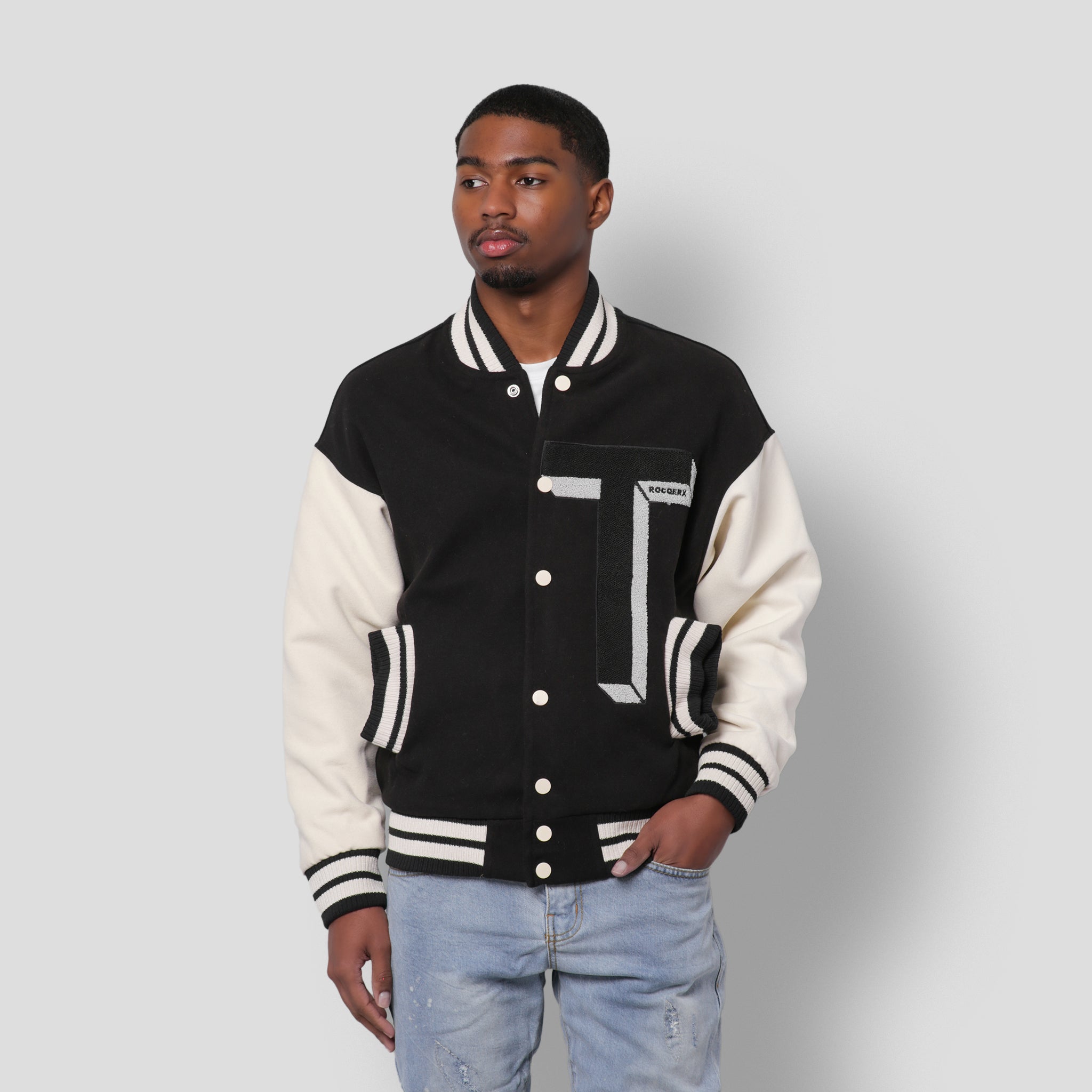Hidden Treasures Men's 'T' Letterman Jacket – Bouchards