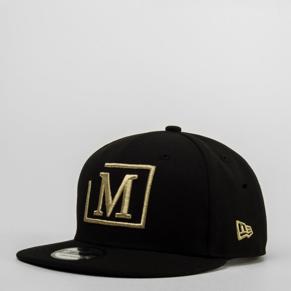 MCM Black and Gold Logo Hat MCM cap, BLACK, authentic,with embossed embroidery of MCM  main image 3