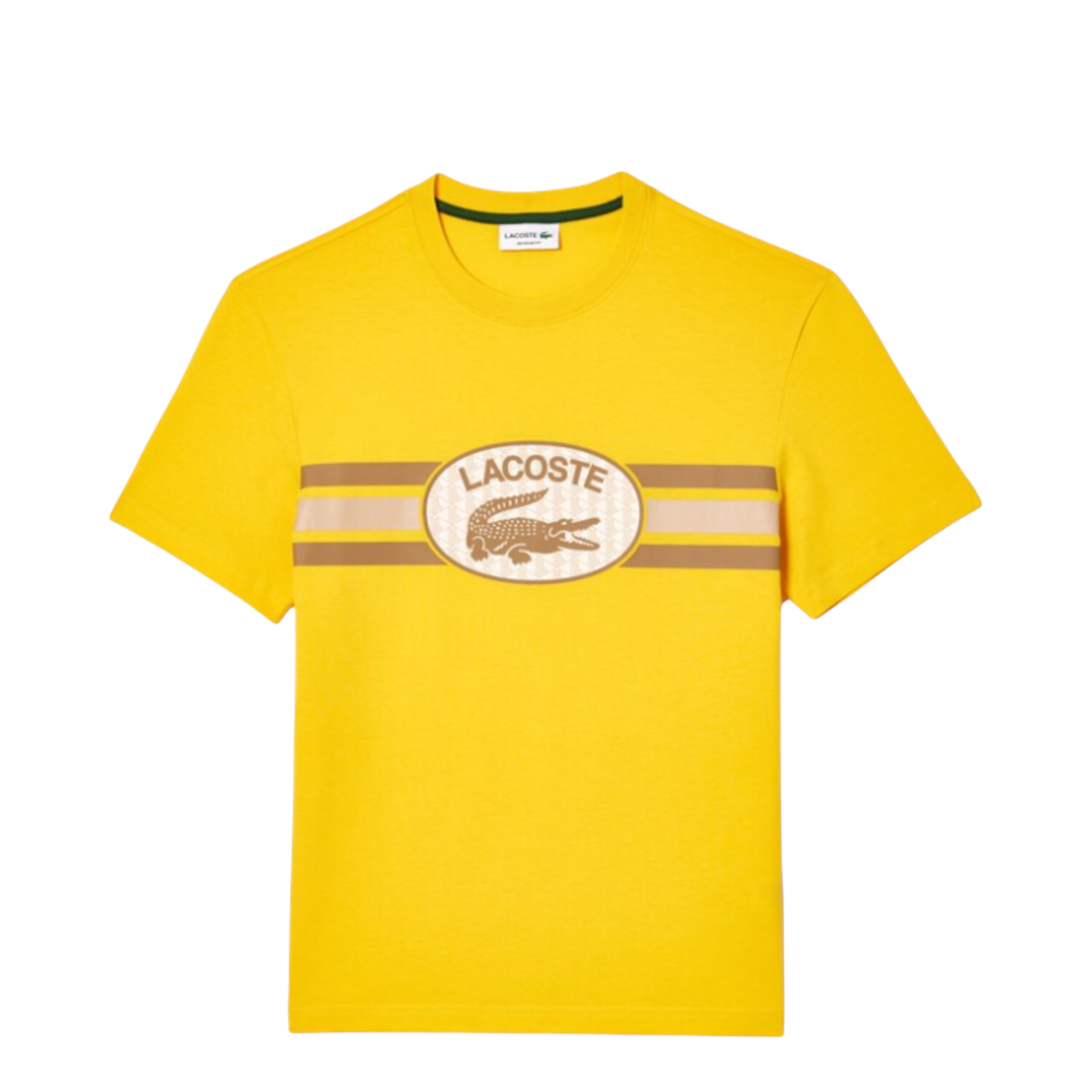 Lacoste Men's Regular Fit Cotton Monogram T-Shirt – Bouchards