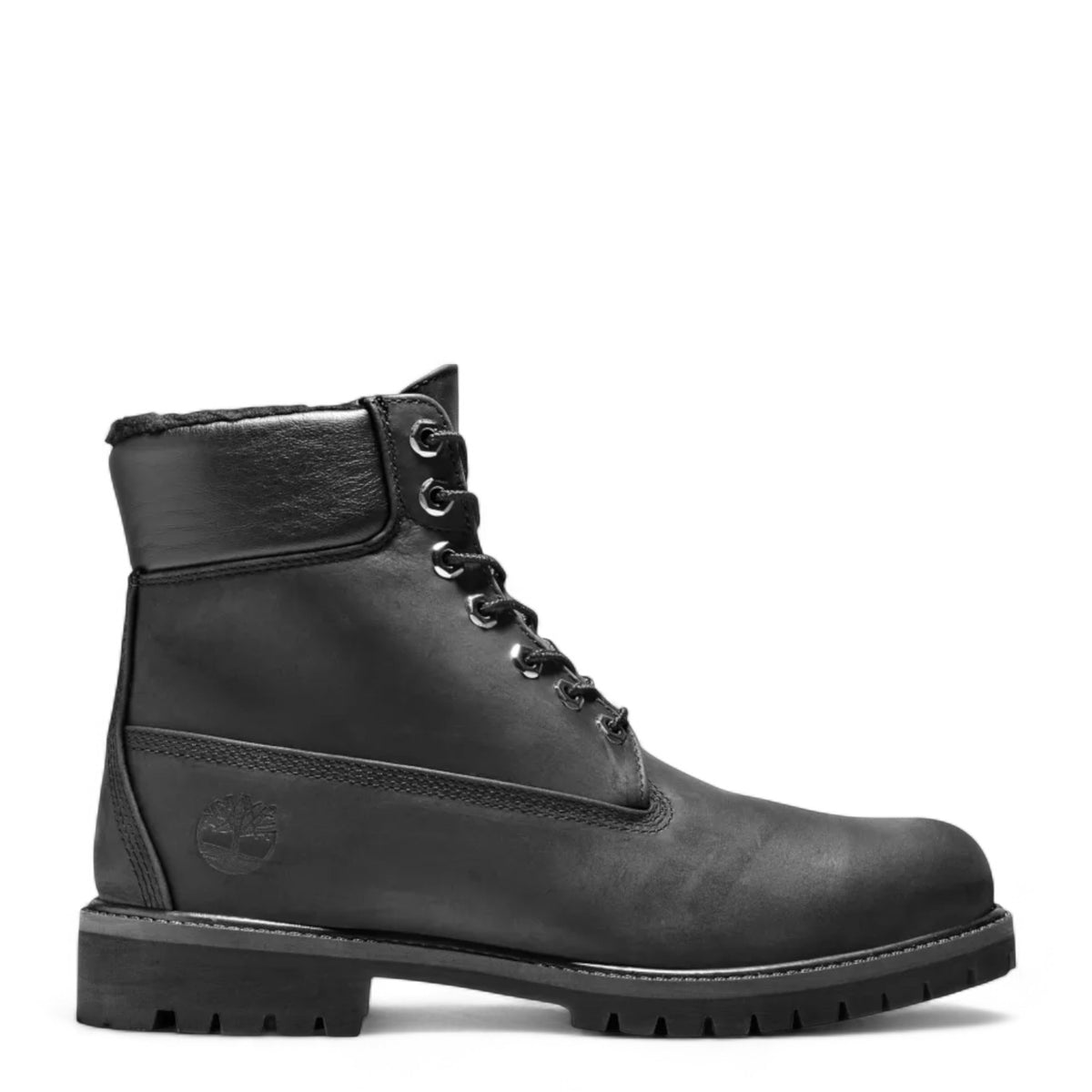 Timberland Waterproof gray Fur Lined Leather boots 10521 Black size 10 Timberland Fur In Men main image 3