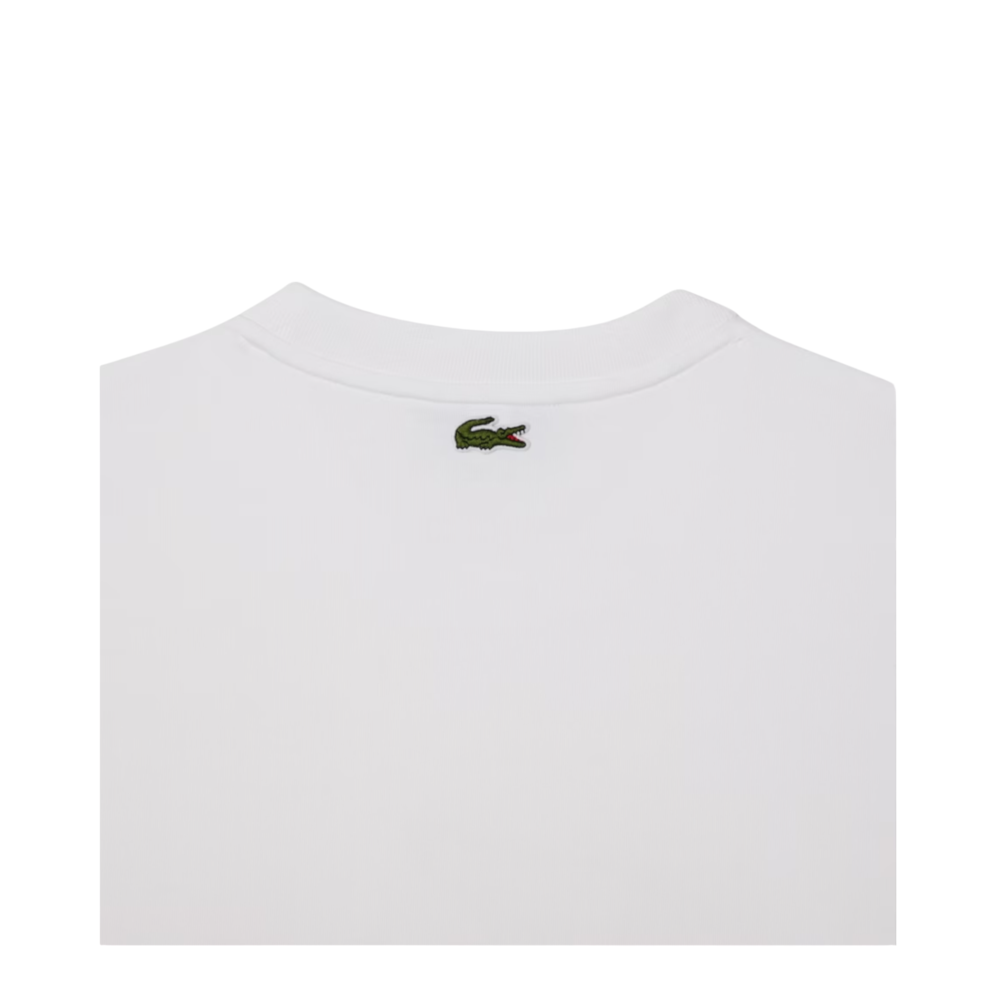 Lacoste Men's Relaxed Fit Quilted Badge Jersey T-Shirt