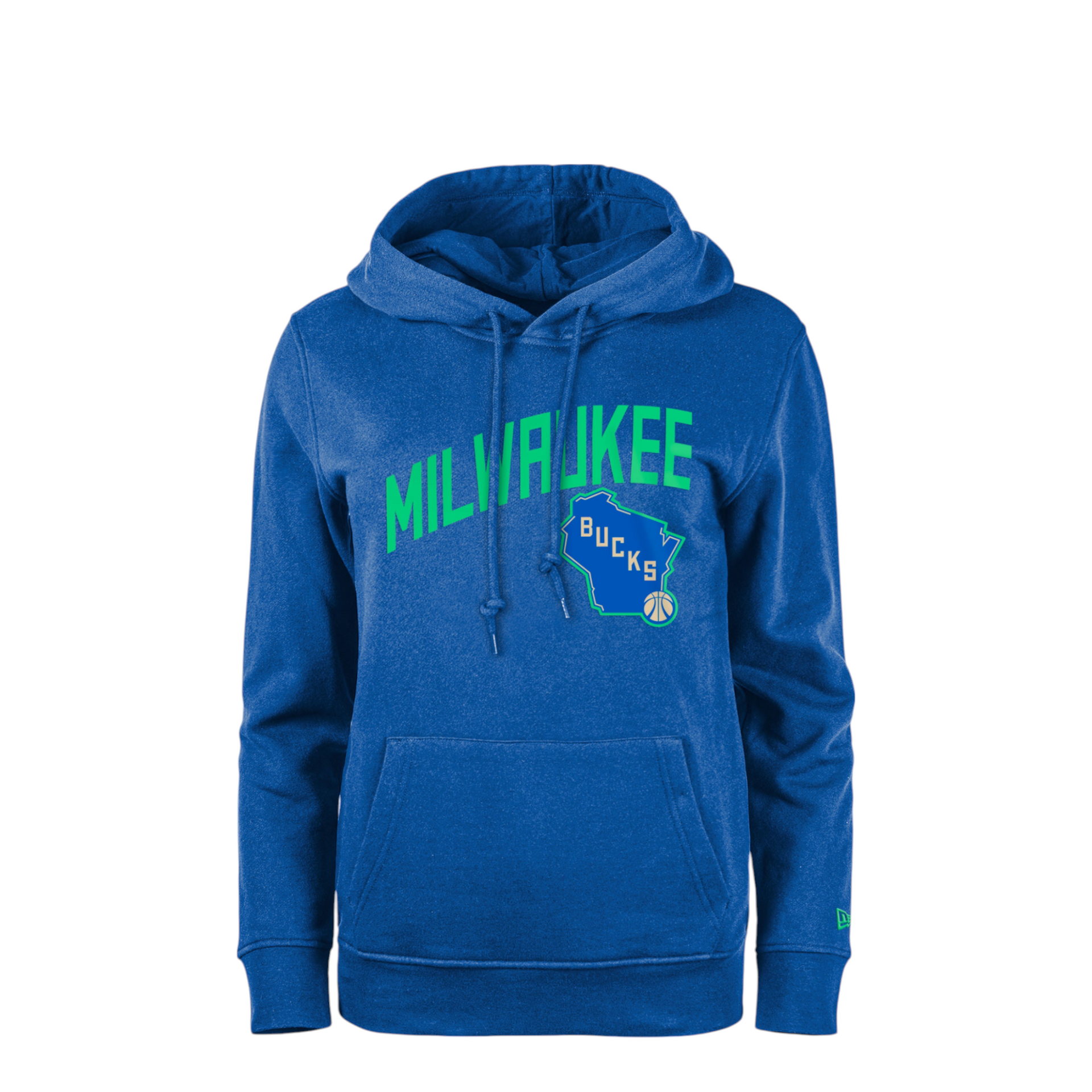 New Era Women's City Edition Milwaukee Bucks Hoodie Sweatshirt
