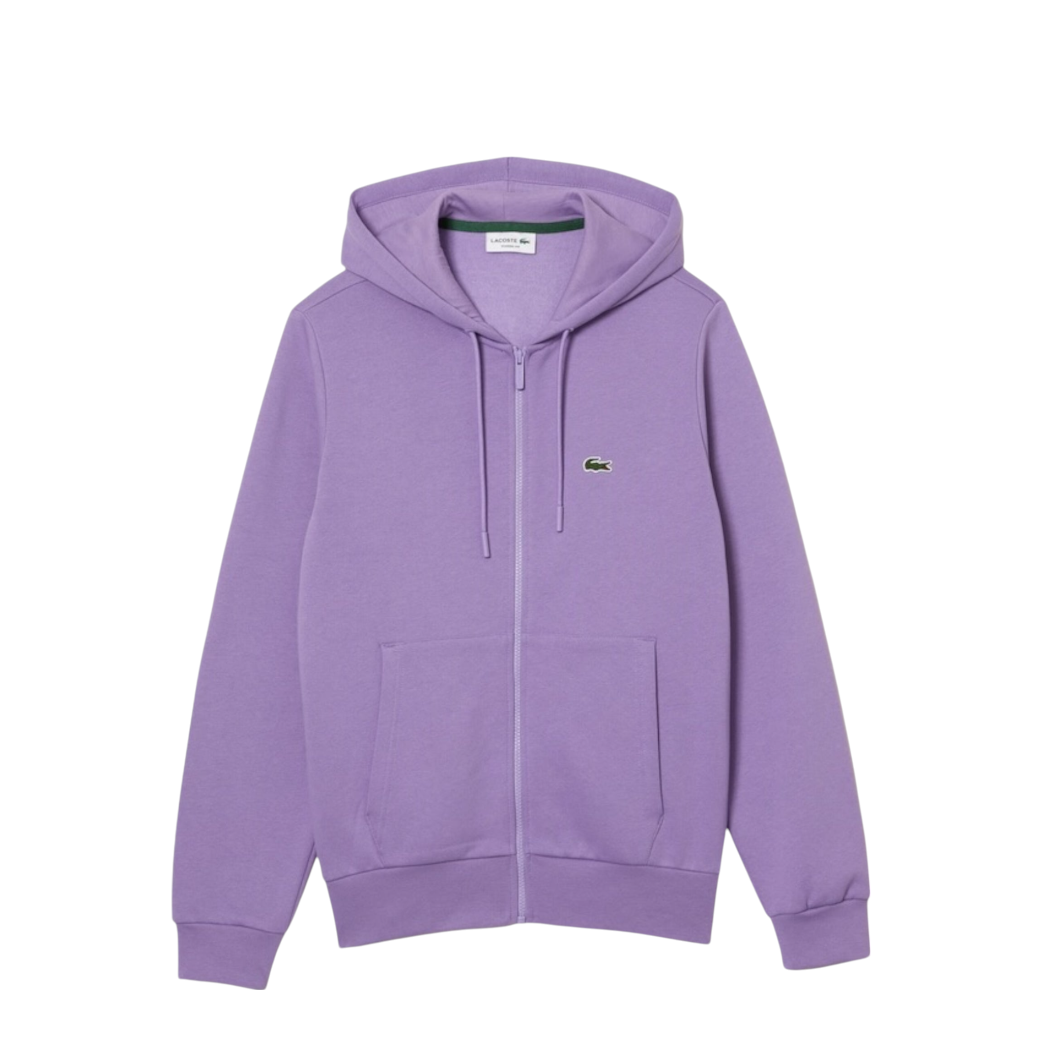 【関税&送料込】Lacoste Zipper Hoodie Lacoste Men's Sport Long Sleeve Fleece Full Zip Hoodie