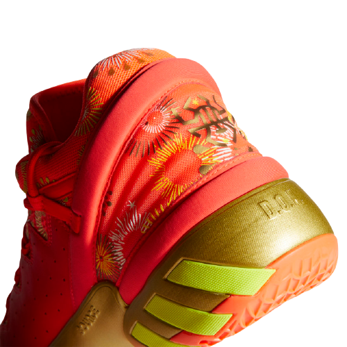 Donovan mitchell shoes orange on sale