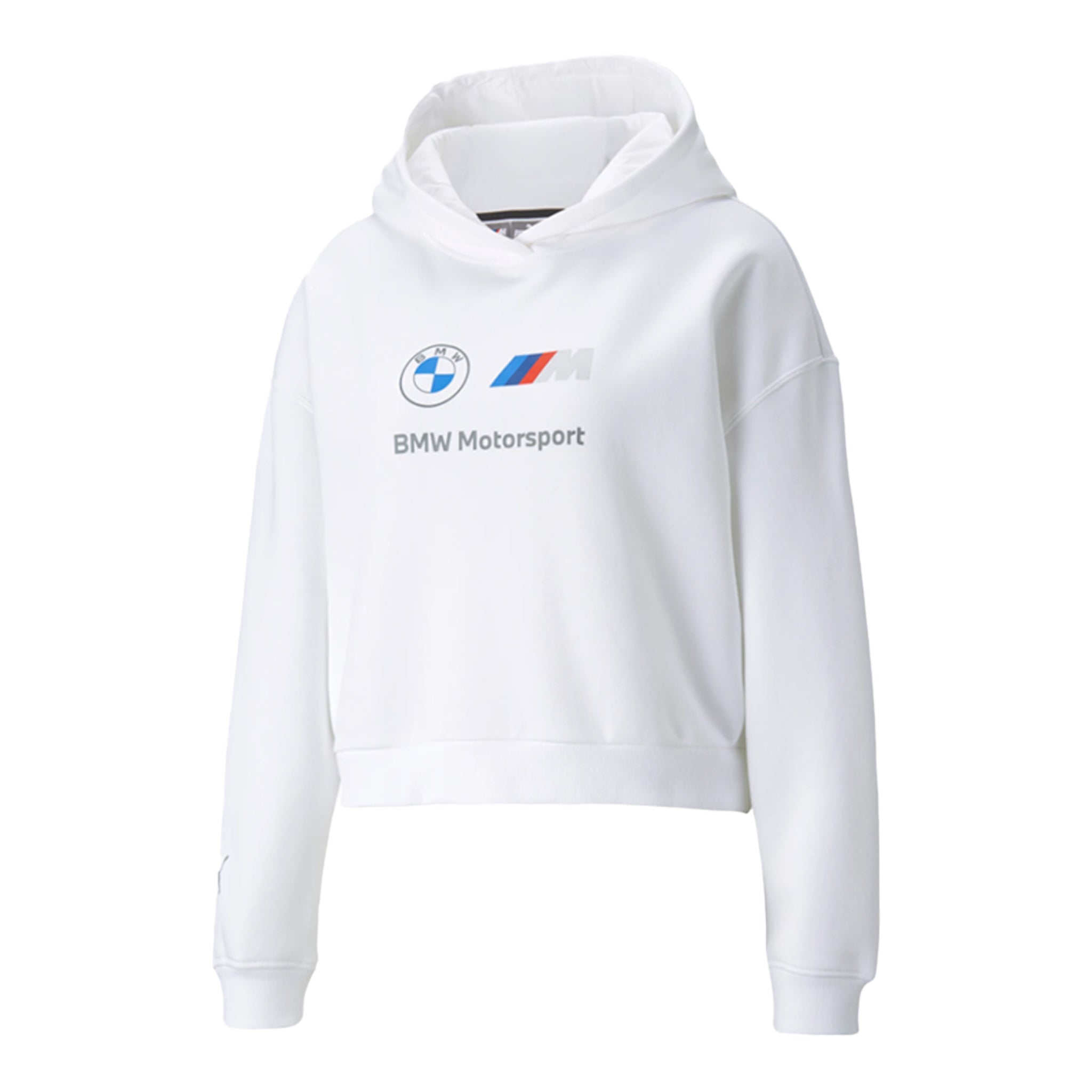 Puma Women's BMW M Motorsport Essential Logo Hoodie Sweatshirt