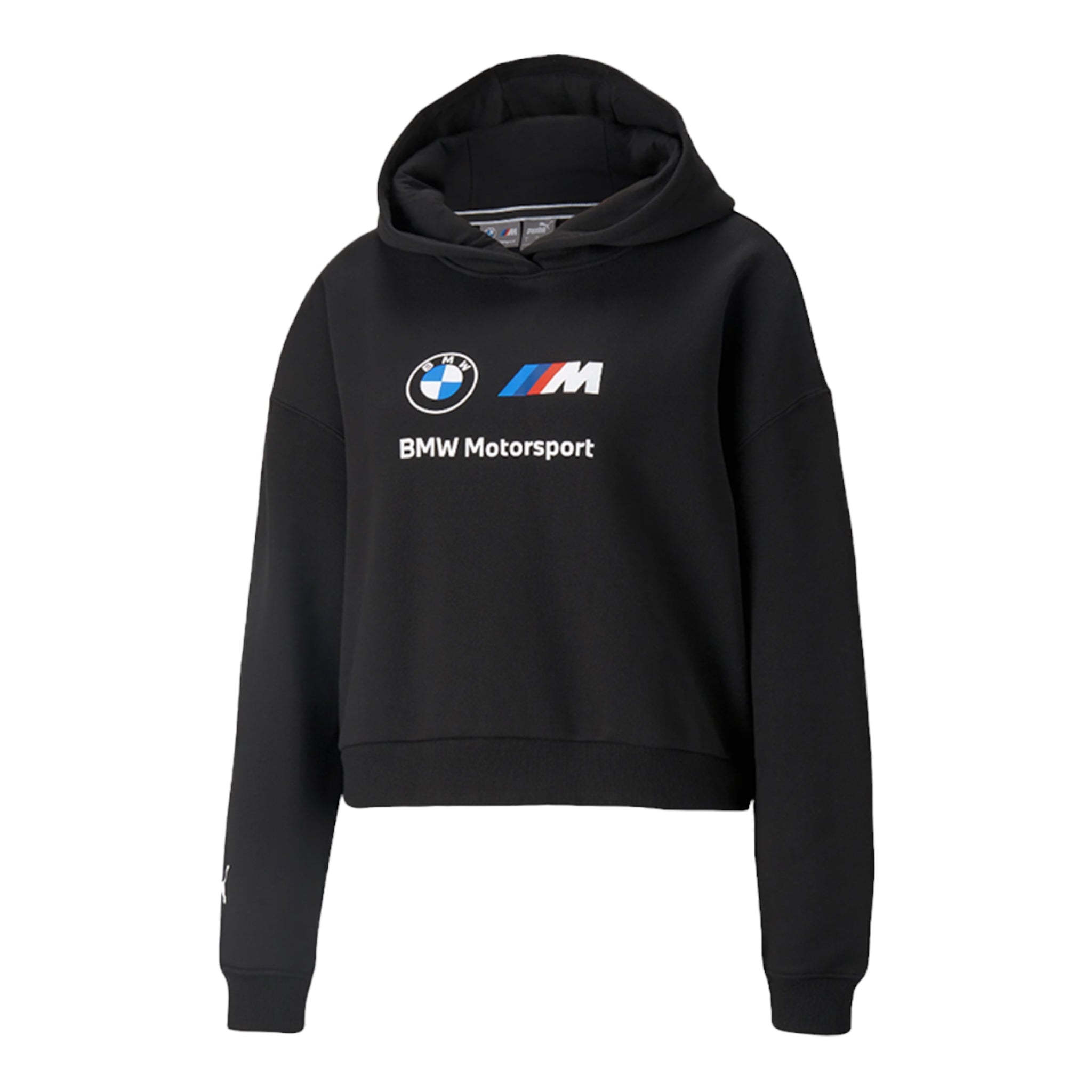 PUMA BMW MMS Essential logo T-shirt in black