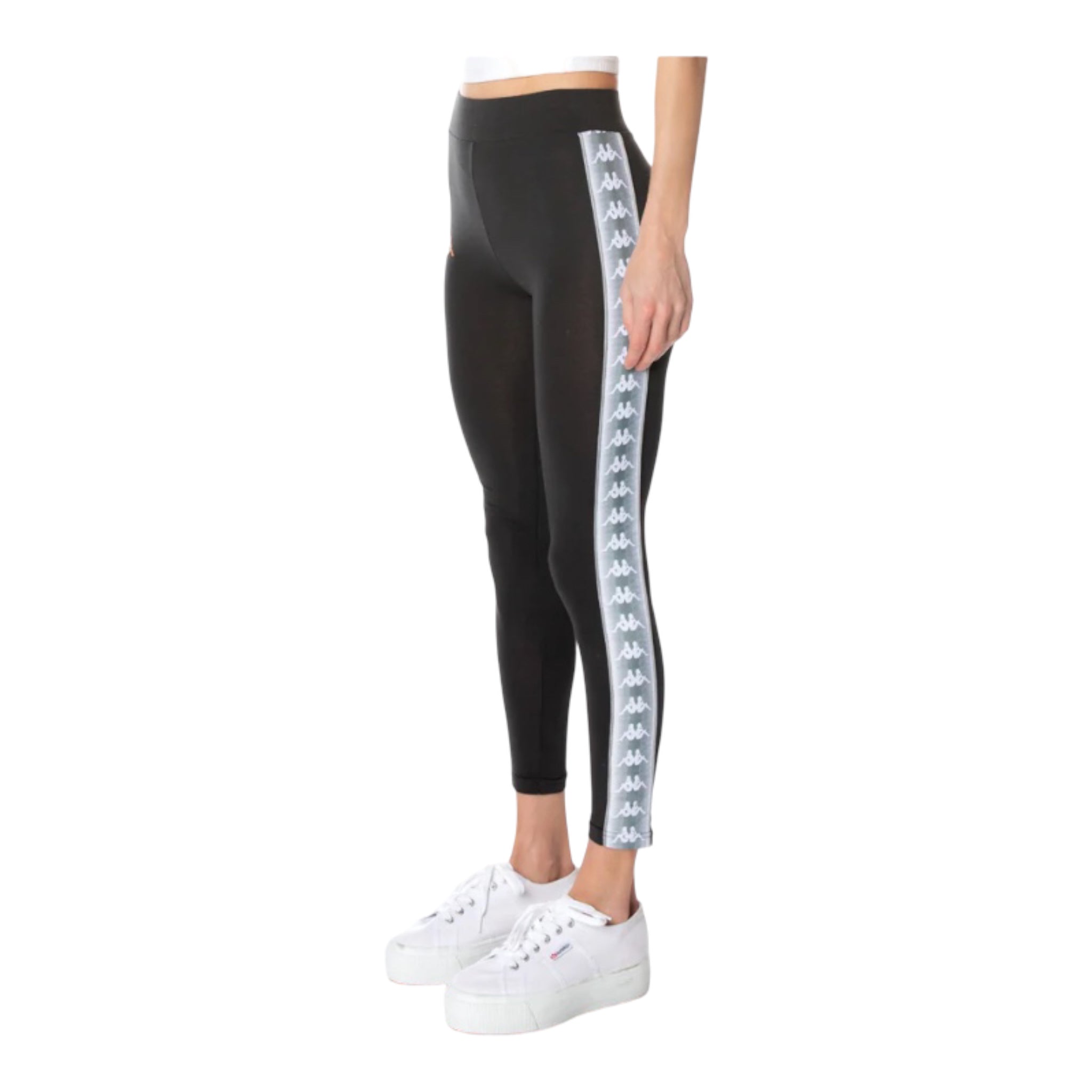 Kappa Women s 222 Banda Garpie Leggings S Black