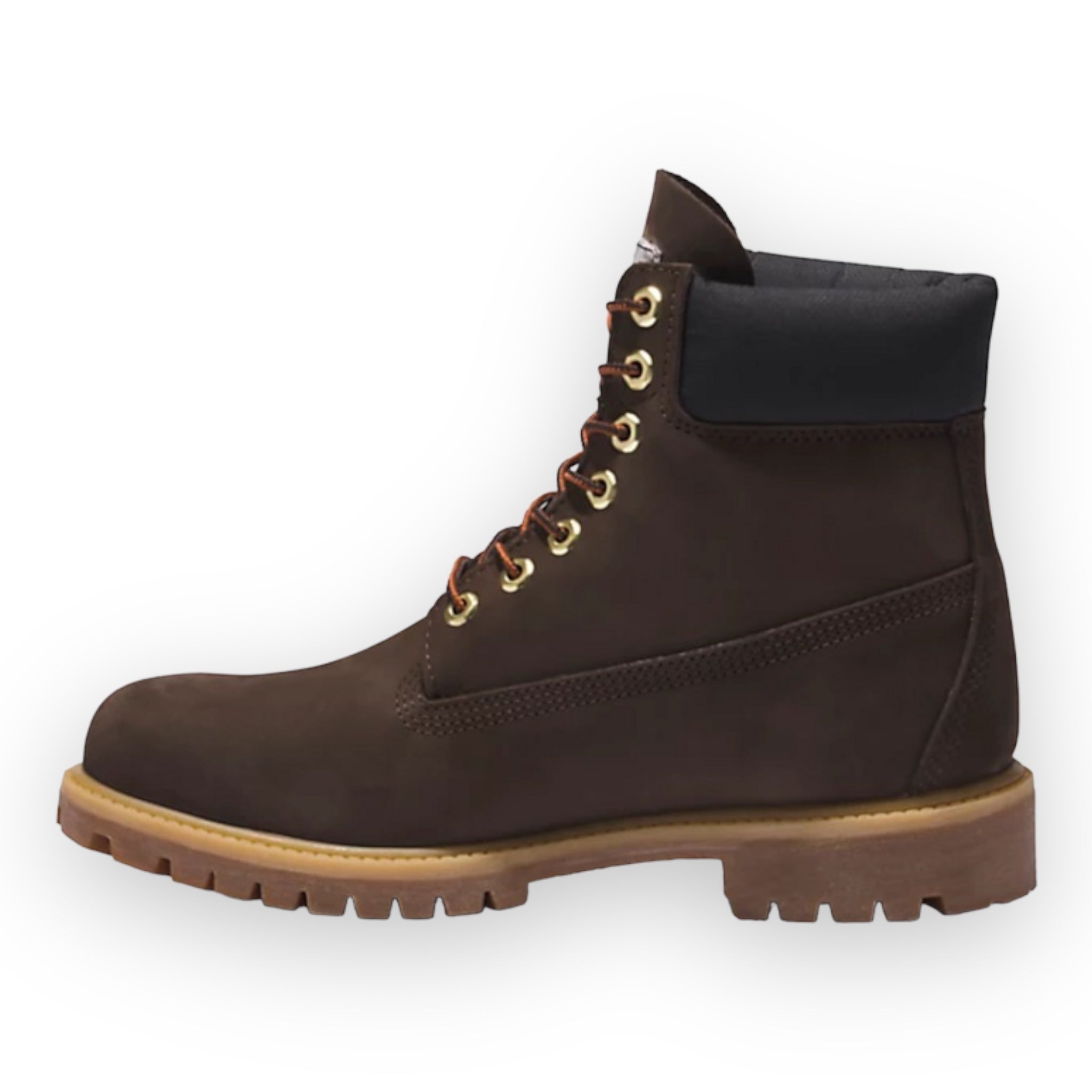 Timberland Men s Premium 6 Waterproof Boots 8.5 Dark Brown Nubuck